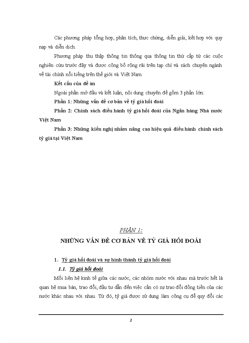 image for page Tỷ giá hối đoái và chính sách điều hành tỷ giá của Ngân hàng Nhà nước Việt Nam