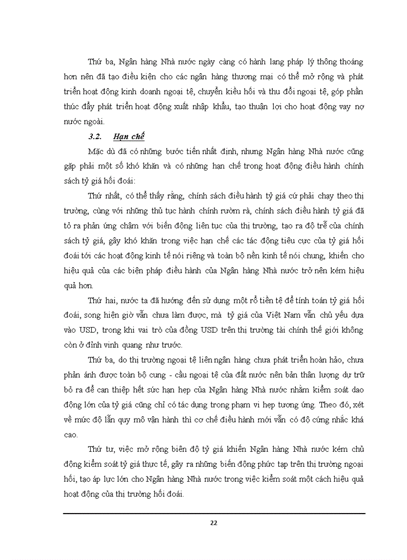 image for page Tỷ giá hối đoái và chính sách điều hành tỷ giá của Ngân hàng Nhà nước Việt Nam