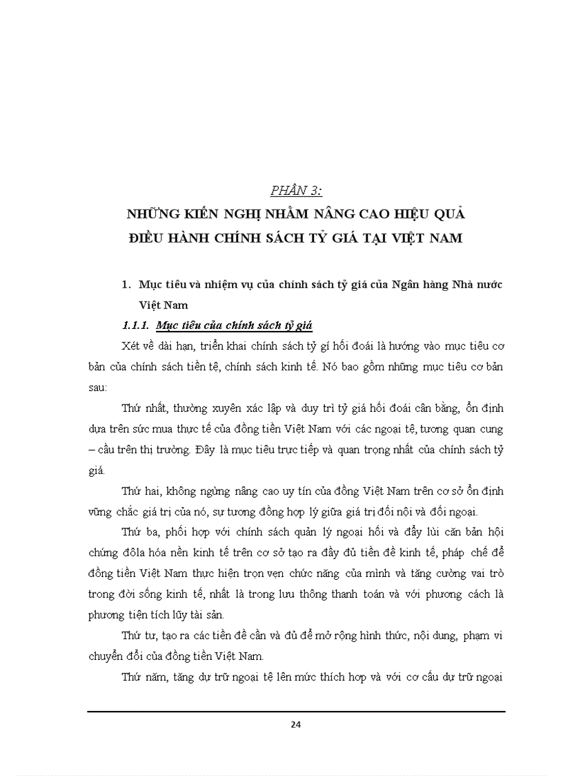 image for page Tỷ giá hối đoái và chính sách điều hành tỷ giá của Ngân hàng Nhà nước Việt Nam