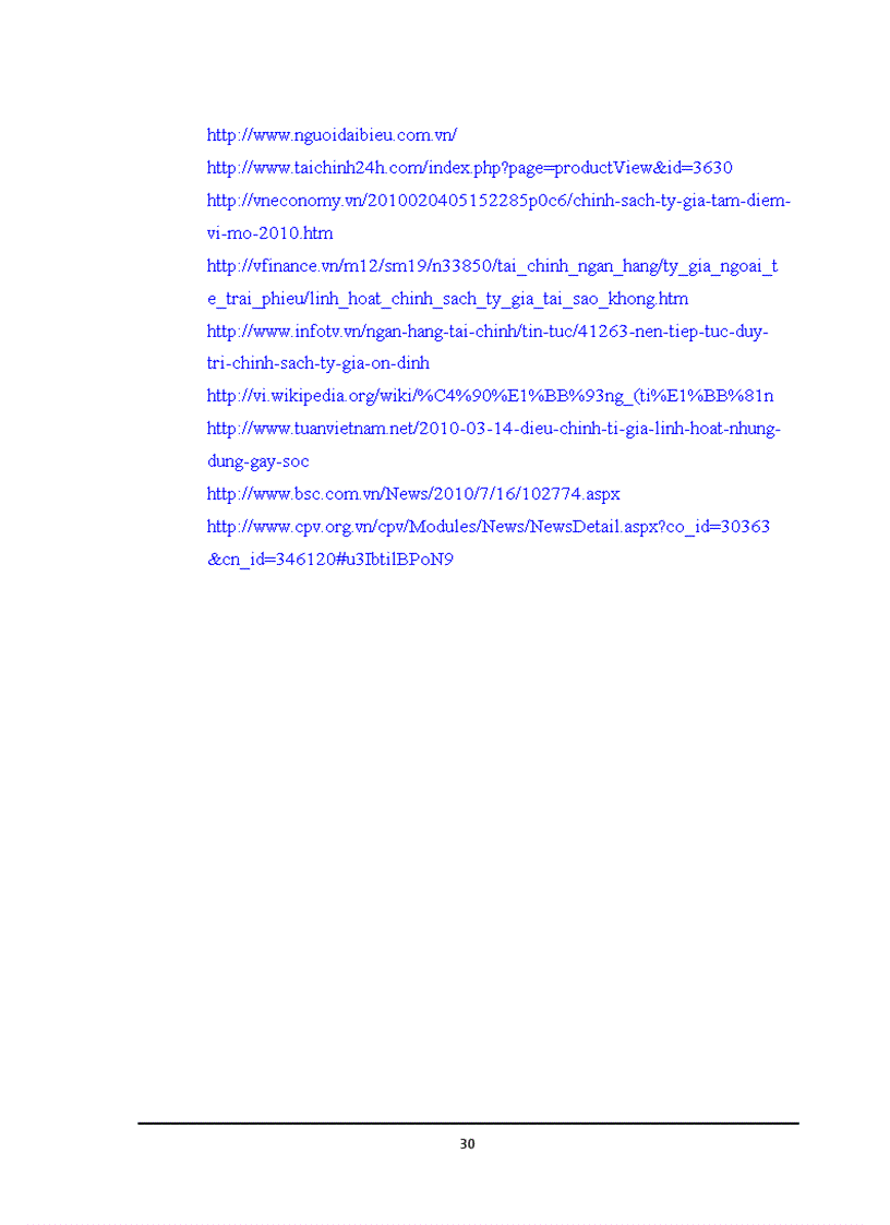 image for page Tỷ giá hối đoái và chính sách điều hành tỷ giá của Ngân hàng Nhà nước Việt Nam