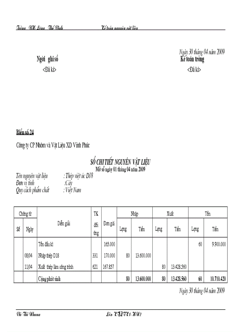 image for page Hoàn thiện hạch toán nguyên vật liệu tại công ty cp nhôm và vật liệu xây dựng vĩnh phúc