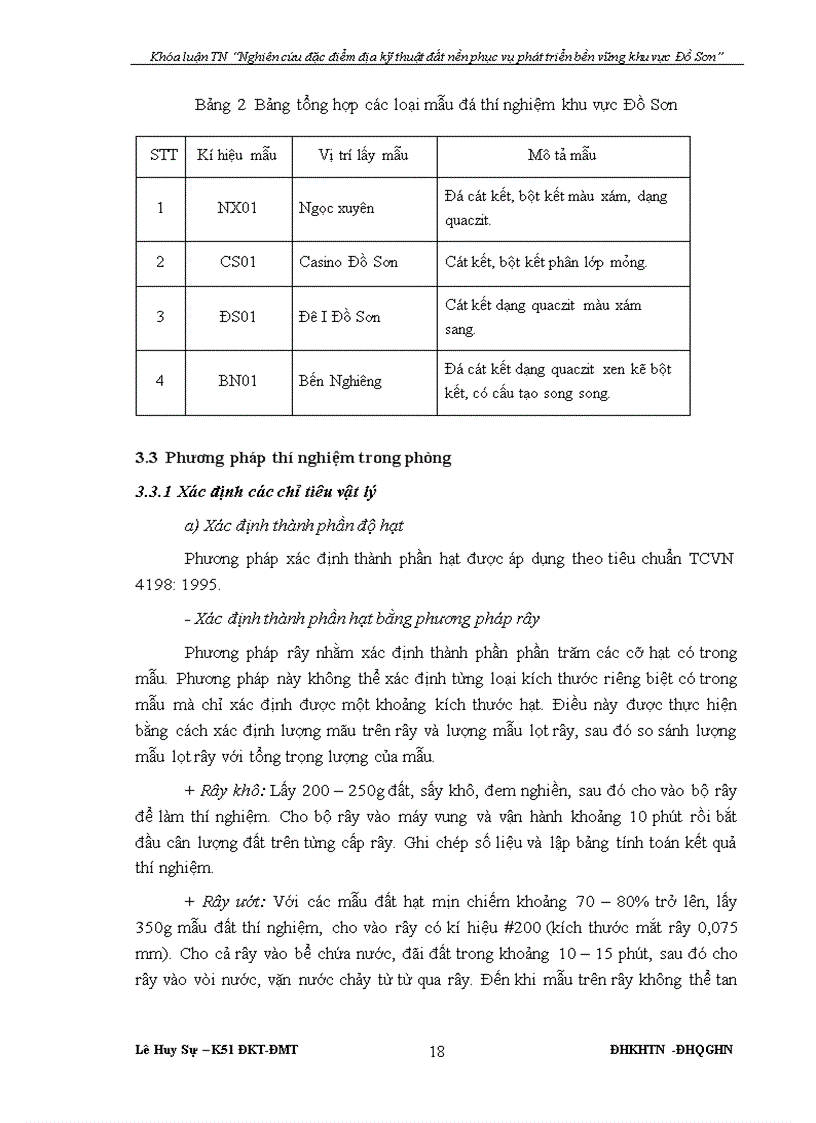 image for page Nghiên cứu đặc điểm địa kỹ thuật đất nền phục vụ phát triển bền vững khu vực Đồ Sơn