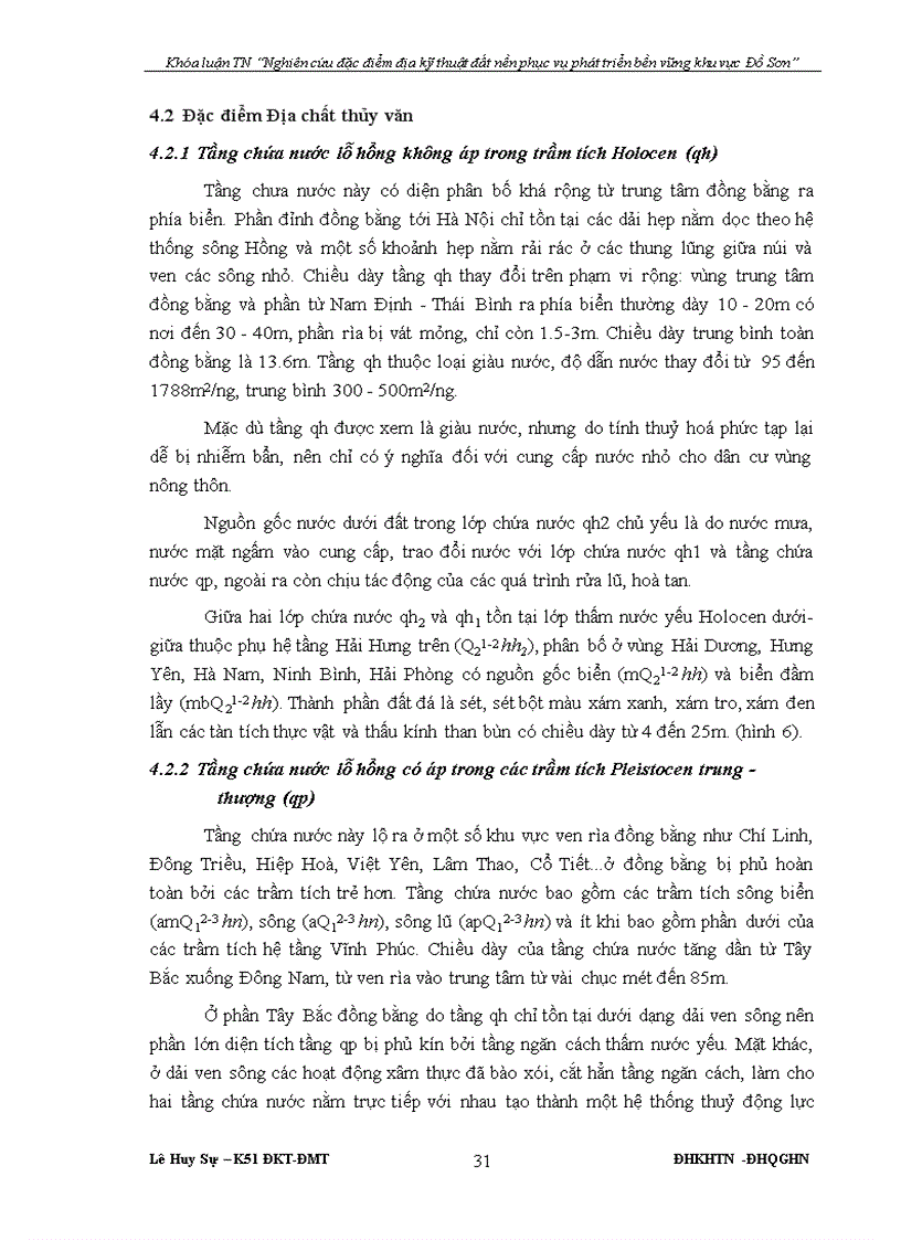 image for page Nghiên cứu đặc điểm địa kỹ thuật đất nền phục vụ phát triển bền vững khu vực Đồ Sơn