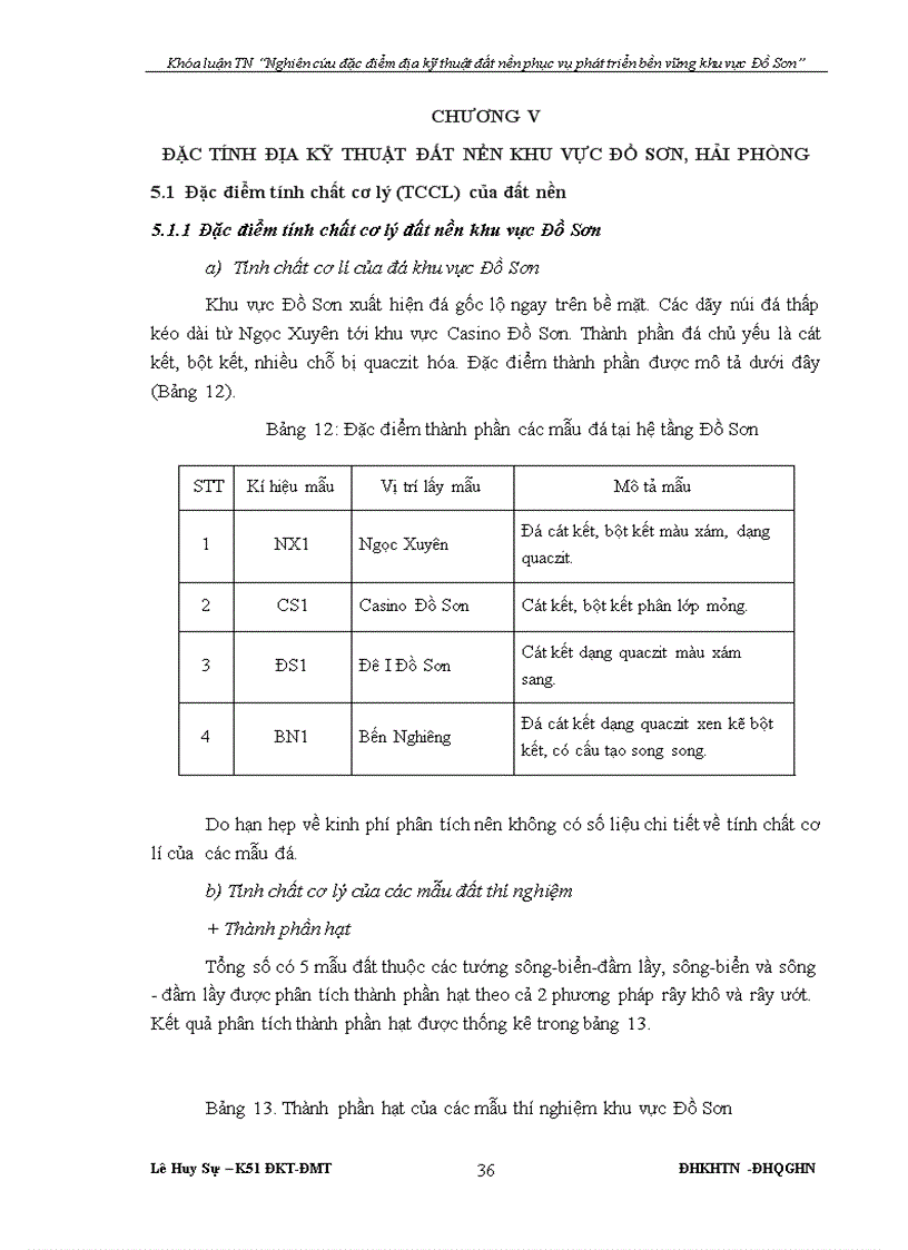 image for page Nghiên cứu đặc điểm địa kỹ thuật đất nền phục vụ phát triển bền vững khu vực Đồ Sơn