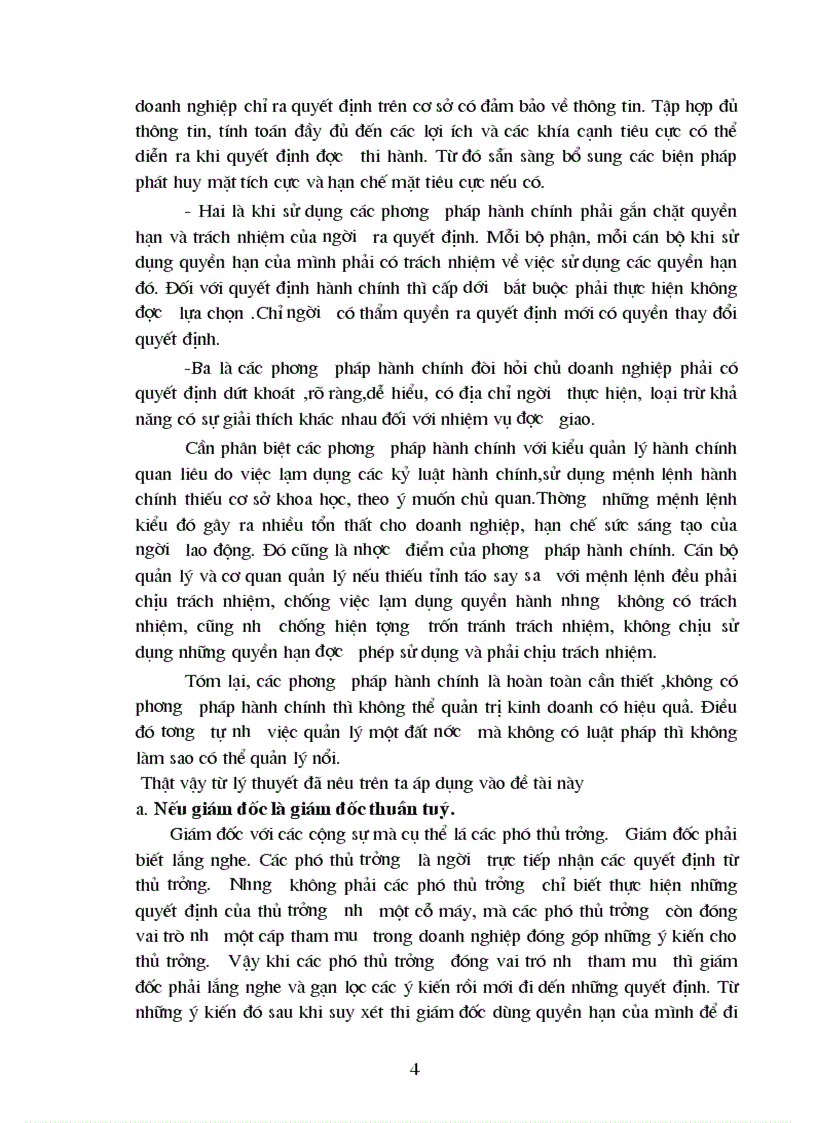 image for page Mối quan hệ giữa chế độ thủ trưởng với chế độ tập thể quản lý và nhưng phương pháp đảm bảo tốt mối quan hệ trong hoạt động của doanh nghiệp