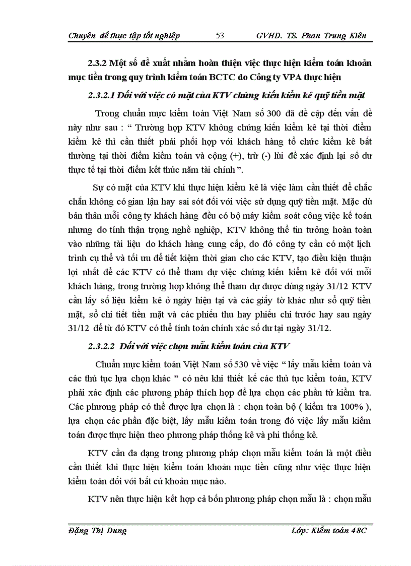 image for page Kiểm toán khoản mục tiền trong quy trình kiểm toán báo cáo tài chính do Công ty TNHH Kiểm toán Nhân Việt VPA thực hiện 1