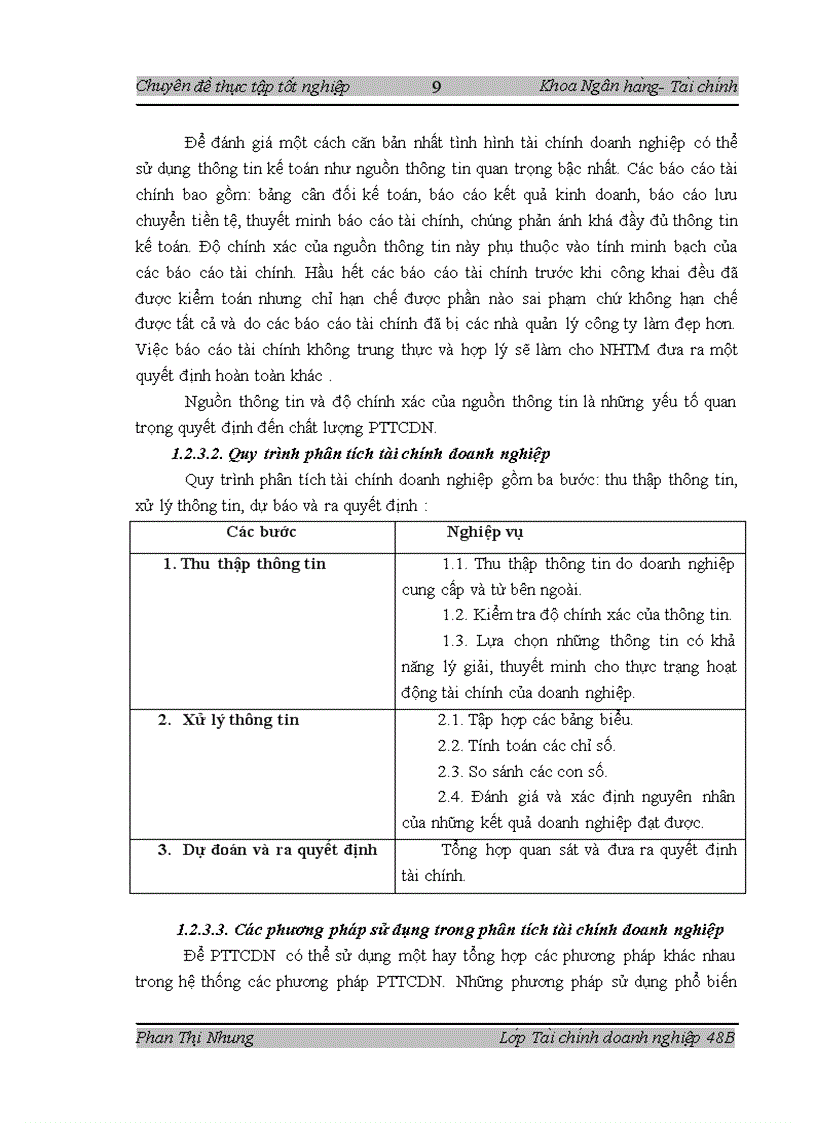 image for page Nâng cao chất lượng phân tích tài chính doanh nghiệp trong hoạt động cho vay tại Sở giao dịch ngân hàng thương mại cổ phần Ngoại thương 1