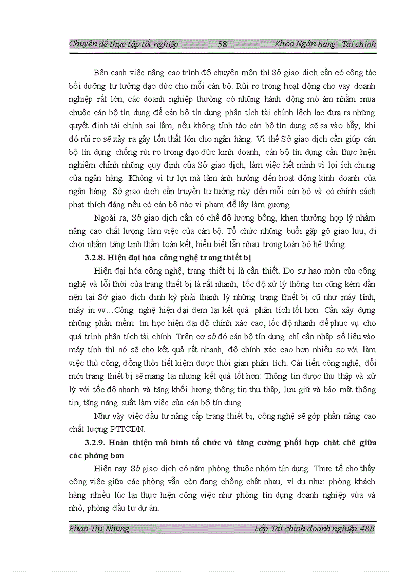 image for page Nâng cao chất lượng phân tích tài chính doanh nghiệp trong hoạt động cho vay tại Sở giao dịch ngân hàng thương mại cổ phần Ngoại thương 1