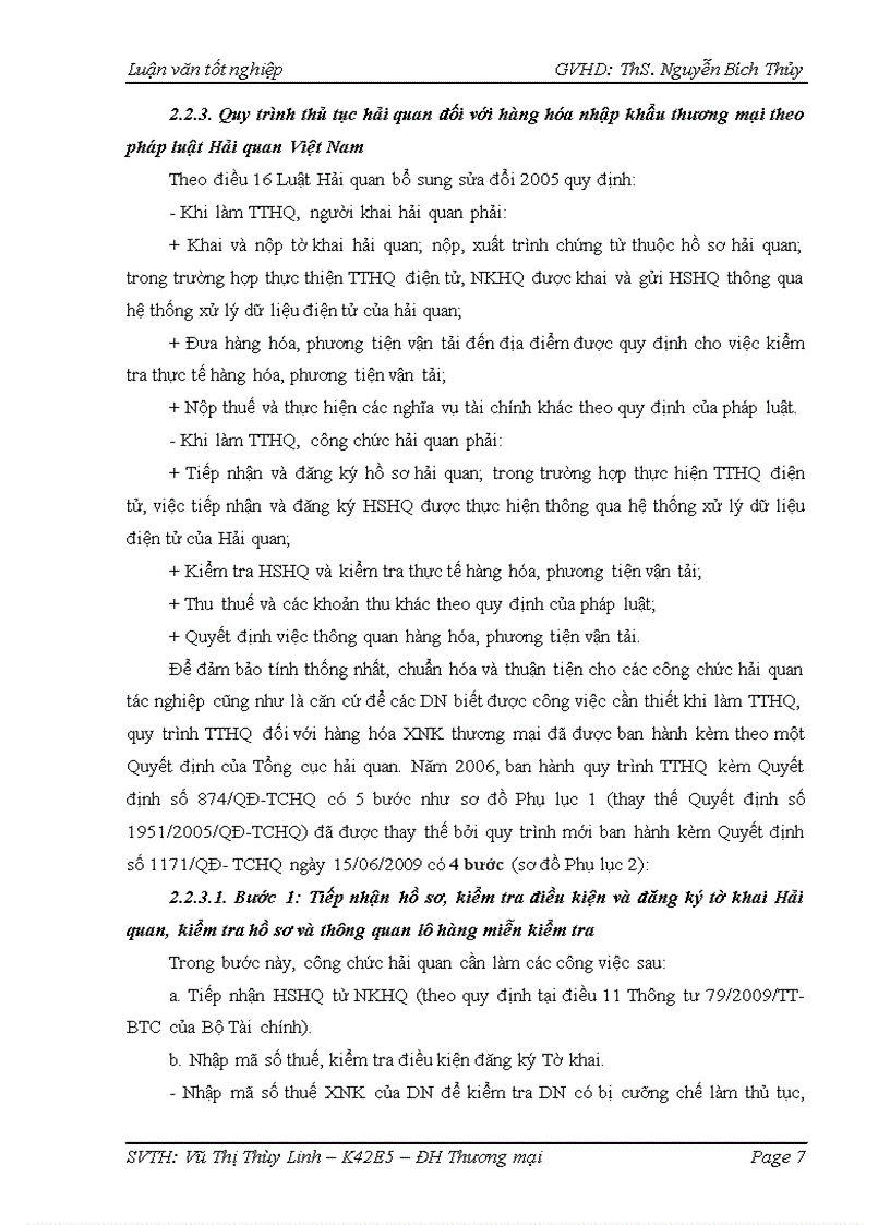 image for page Hoàn thiện quy trình thực hiện thủ tục hải quan nhập khẩu mặt hàng máy xúc đào từ thị trường Nhật Bản của Công ty cổ phần xuất nhập khẩu Tạp phẩm TOCONTAP 1