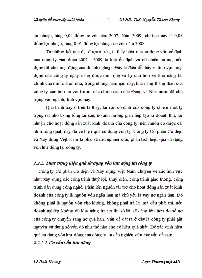 image for page Một số giải pháp nhằm nâng cao hiệu quả sử dụng vốn kinh doanh của Công ty Cổ phần Cơ điện và Xây dựng Việt Nam 1