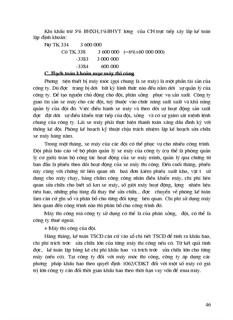 image for page Tổ chức hạch toán tập hợp chi phí sản xuất và tính giá thành sản phẩm xây lắp tại công ty cơ giới và xây lắp 13