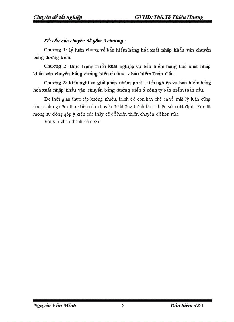 image for page Thực trạng triển khai nghiệp vụ bảo hiểm hàng hóa xuất nhập khẩu vận chuyển bằng đường biển tại công ty bảo hiểm Toàn Cầu