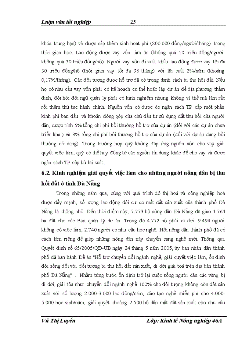 image for page Giải quyết việc làm và tăng thu nhập cho những người nông dân bị thu hồi đất ở tỉnh Bắc Ninh trong quá trình công nghiệp hóa và đô thị hóa