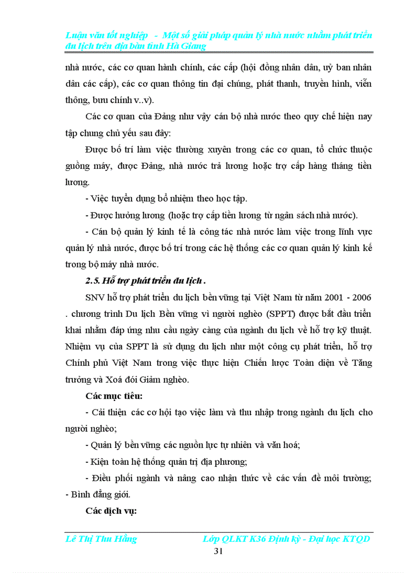 image for page Một số giải pháp quản lý nhà nước nhằm phát triển du lịch trên địa bàn tỉnh Hà Giang