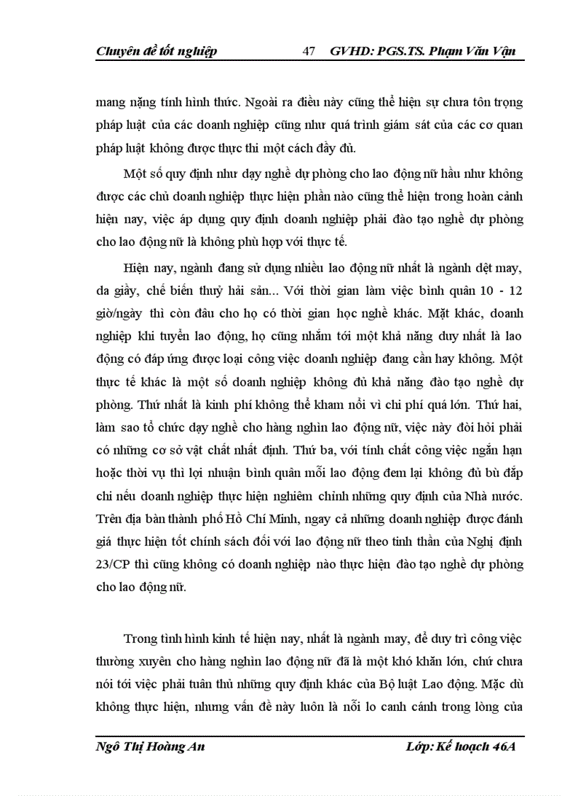 image for page Hoàn thiện chính sách lao động việc làm đối với lao động nữ trong các khu công nghiệp khu chế xuất ở Việt Nam