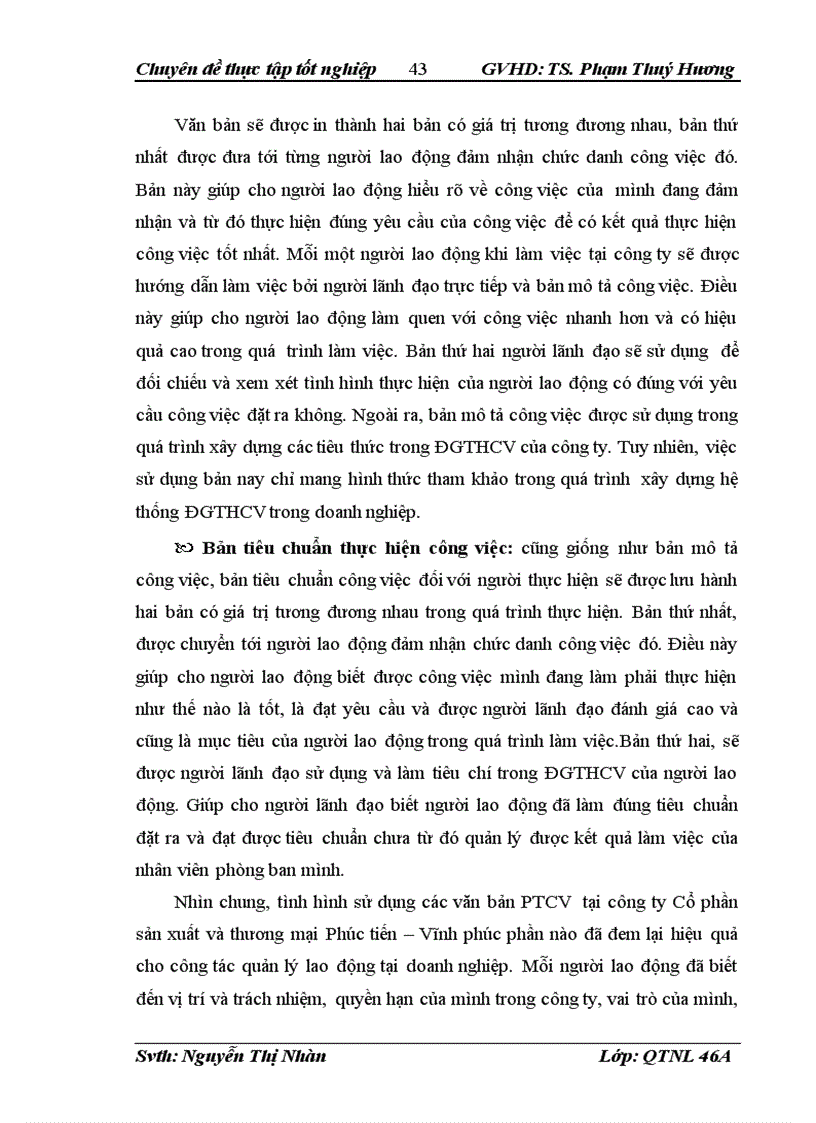 image for page Nâng cao vai trò của phân tích công việc trong hoạt động đánh giá thực hiện công việc tại công ty Cổ phần sản xuất và thương mại Phúc Tiến Vĩnh Phúc