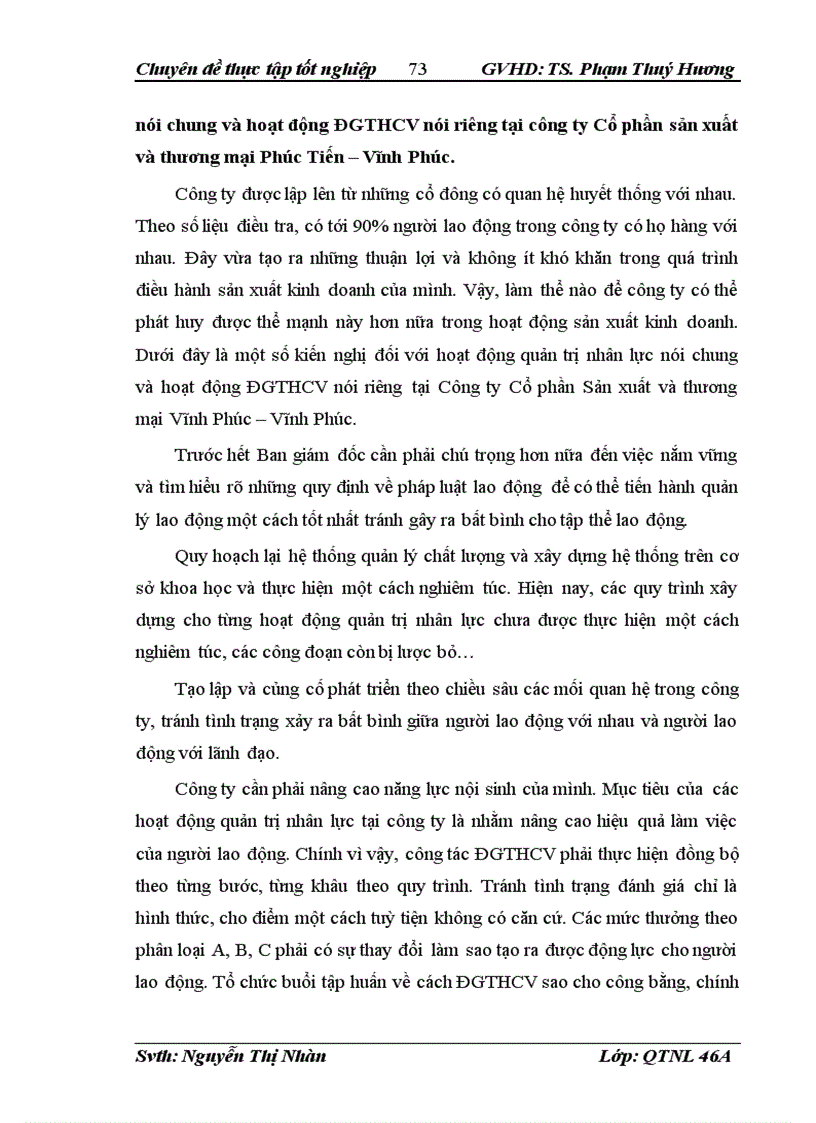 image for page Nâng cao vai trò của phân tích công việc trong hoạt động đánh giá thực hiện công việc tại công ty Cổ phần sản xuất và thương mại Phúc Tiến Vĩnh Phúc