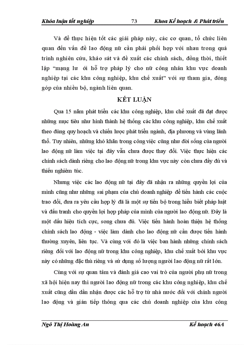 image for page Hoàn thiện chính sách lao động việc làm đối với lao động nữ trong các khu công nghiệp khu chế xuất ở Việt Nam 1