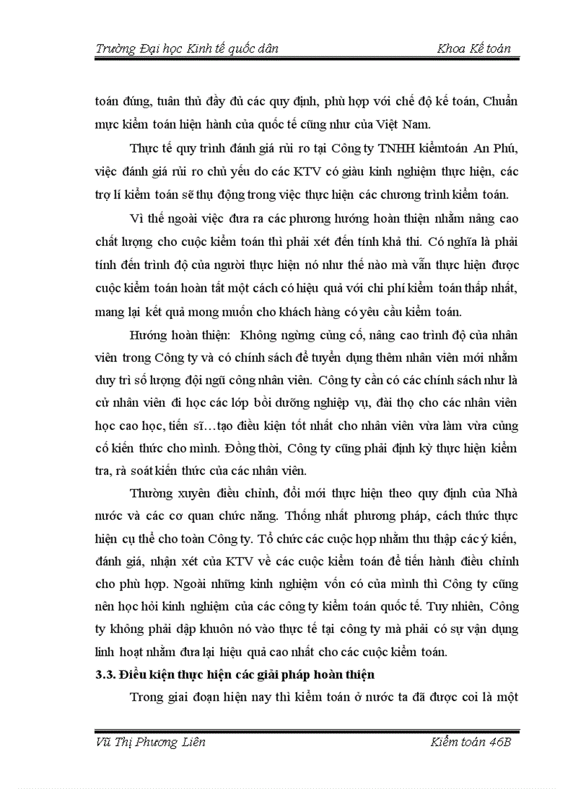 image for page Hoàn thiện quy trình đánh giá rủi ro trong giai đoạn lập kế hoạch kiểm toán do Công ty TNHH kiểm toán An Phú thực hiện 1
