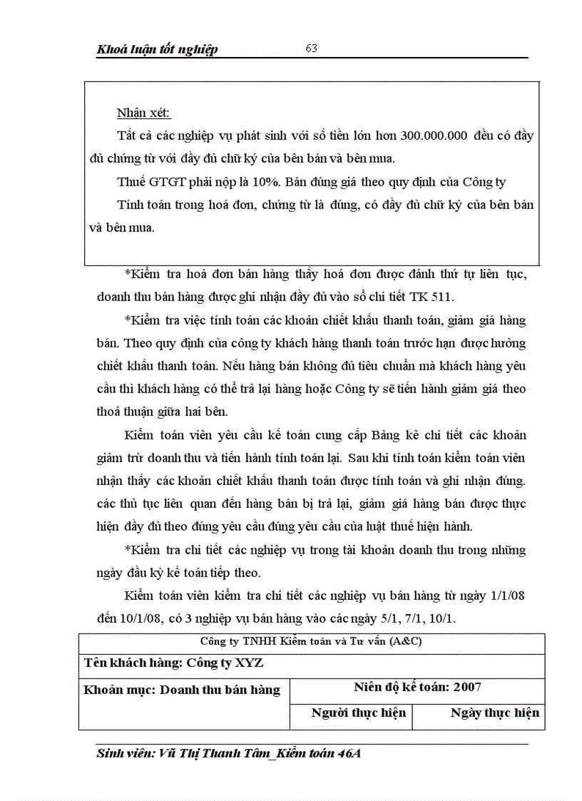 image for page Hoàn thiện kiểm toán chu trình bán hàng thu tiền trong kiểm toán báo cáo tài chính 1