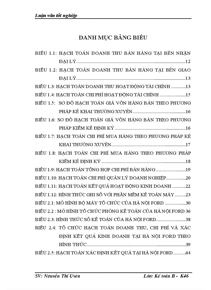 image for page Hoàn thiện tổ chức hạch toán doanh thu chi phí và xác định kết quả hoạt động kinh doanh tại Xí nghiệp cổ phần Đại lý Ford Hà Nội 1