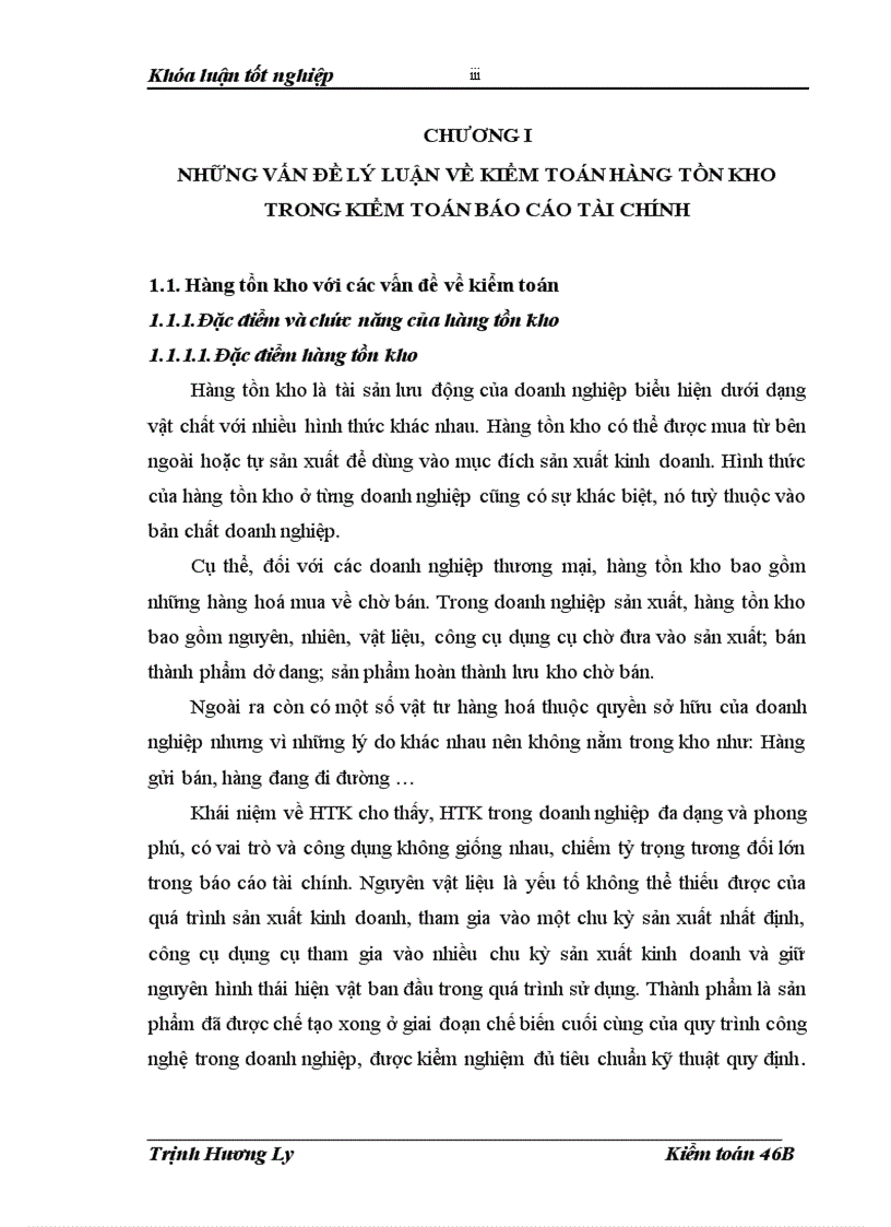image for page Hoàn thiện kiểm toán hàng tồn kho trong kiểm toán báo cáo tài chính do Công ty Kiểm toán và Dịch vụ Tin học AISC thực hiện