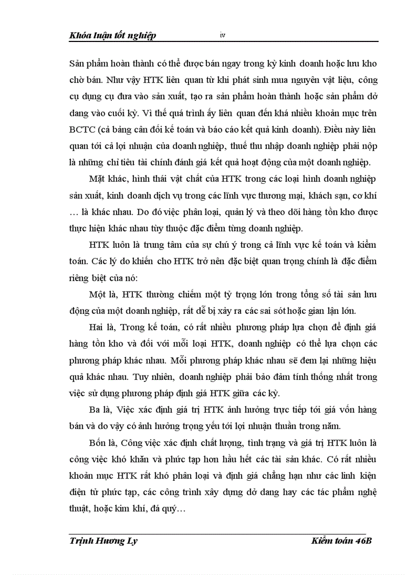 image for page Hoàn thiện kiểm toán hàng tồn kho trong kiểm toán báo cáo tài chính do Công ty Kiểm toán và Dịch vụ Tin học AISC thực hiện