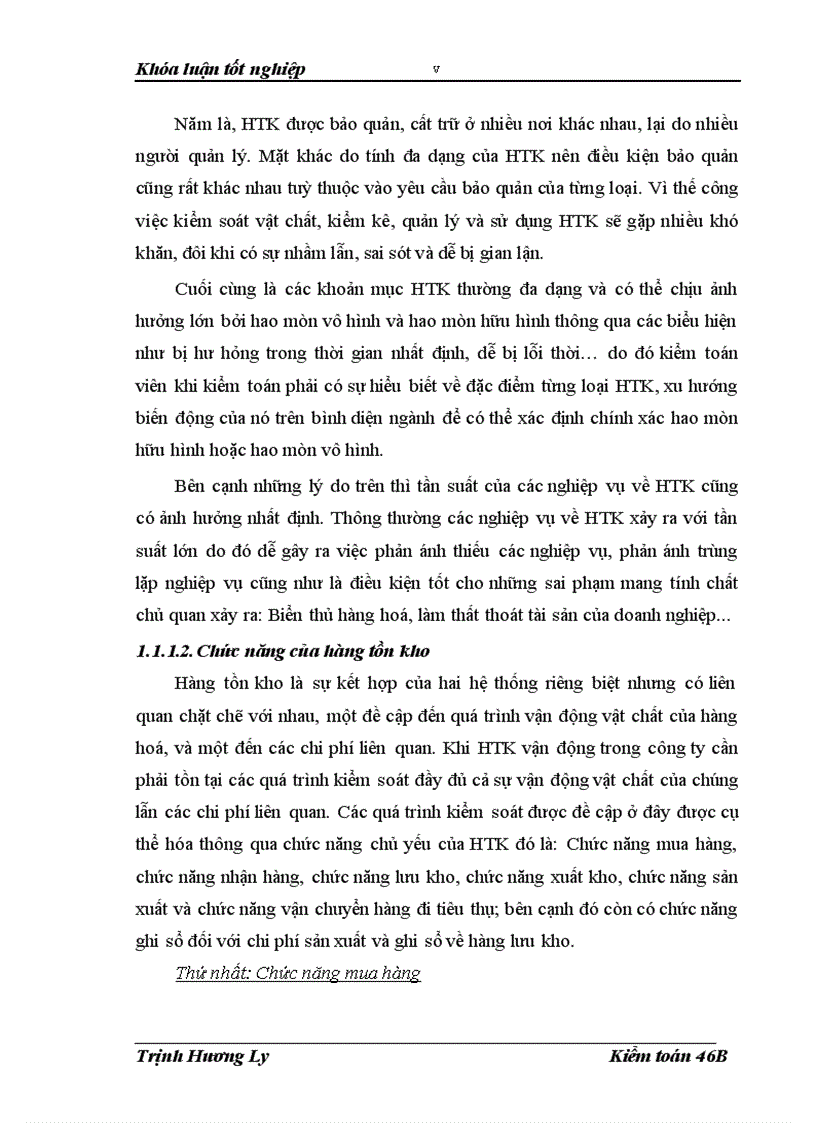 image for page Hoàn thiện kiểm toán hàng tồn kho trong kiểm toán báo cáo tài chính do Công ty Kiểm toán và Dịch vụ Tin học AISC thực hiện