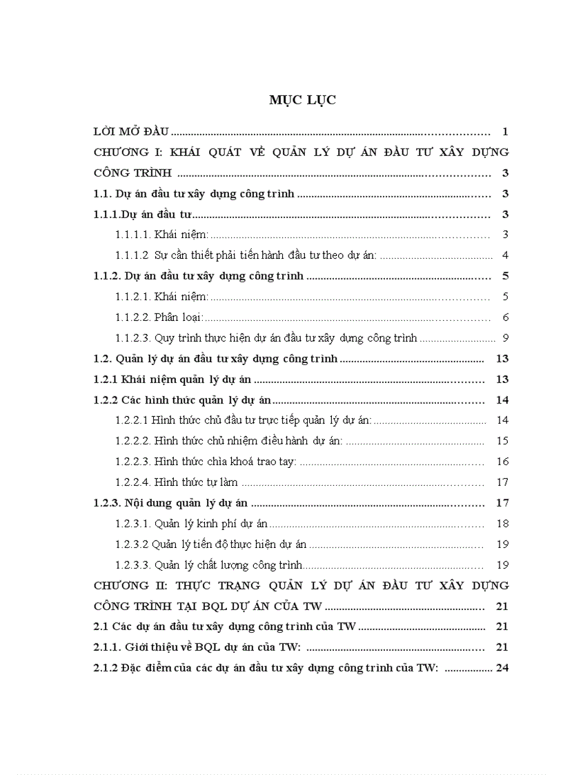 image for page Hoàn thiện công tác quản lý dự án đầu tư xây dựng công trình tại BQL dự án của TW