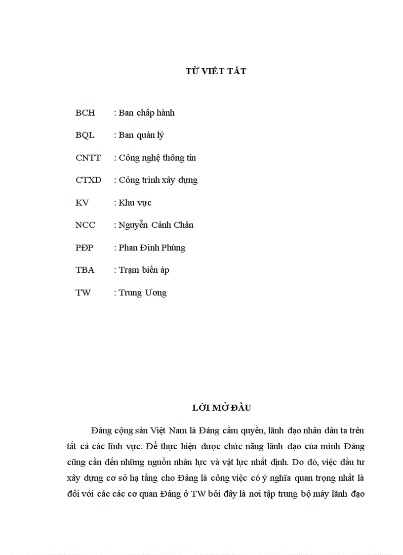 image for page Hoàn thiện công tác quản lý dự án đầu tư xây dựng công trình tại BQL dự án của TW