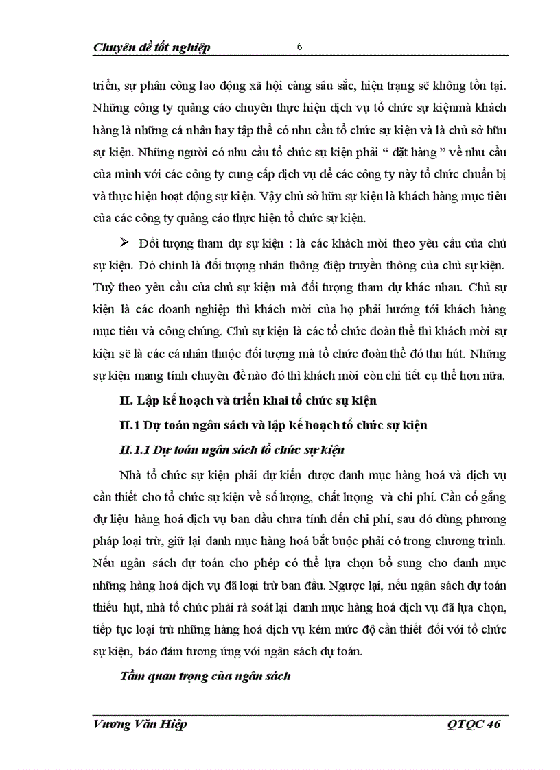 image for page Một số giải pháp nâng cao hiệu quả cung ứng dịch vụ tổ chức sự kiện của công ty cổ phần Màu Xanh Blue JSC 1