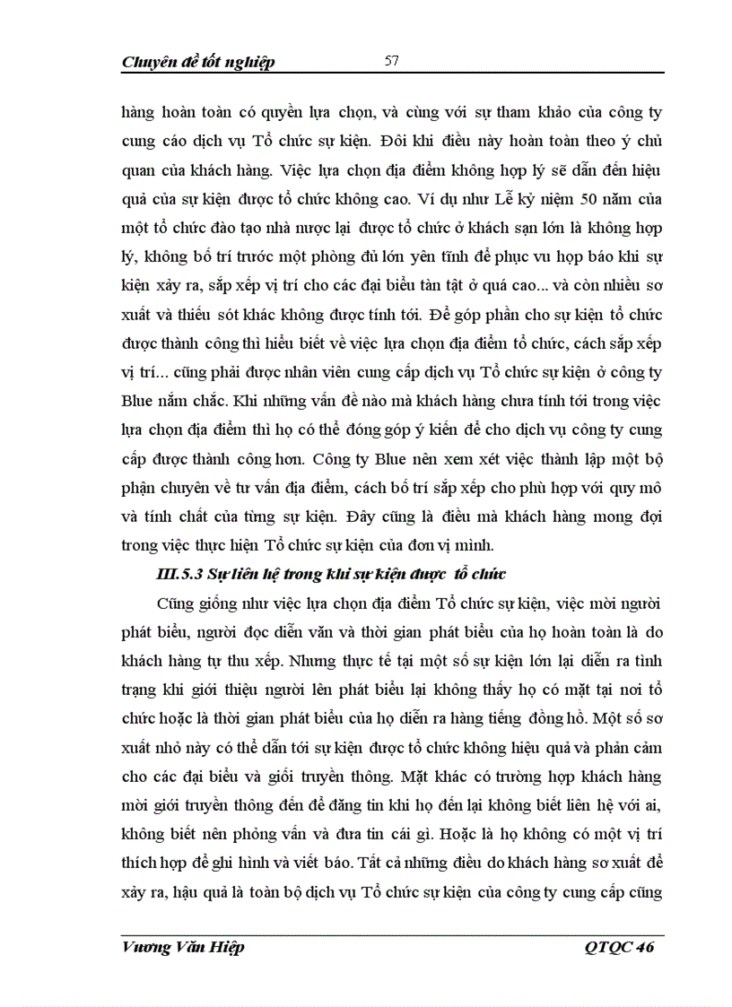 image for page Một số giải pháp nâng cao hiệu quả cung ứng dịch vụ tổ chức sự kiện của công ty cổ phần Màu Xanh Blue JSC 1
