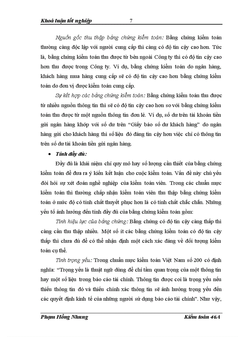 image for page Hoàn thiện kỹ thuật thu thập bằng chứng kiểm toán trong kiểm toán báo cáo tài chính tại Công ty TNHH Kiểm toán và Tư vấn A C