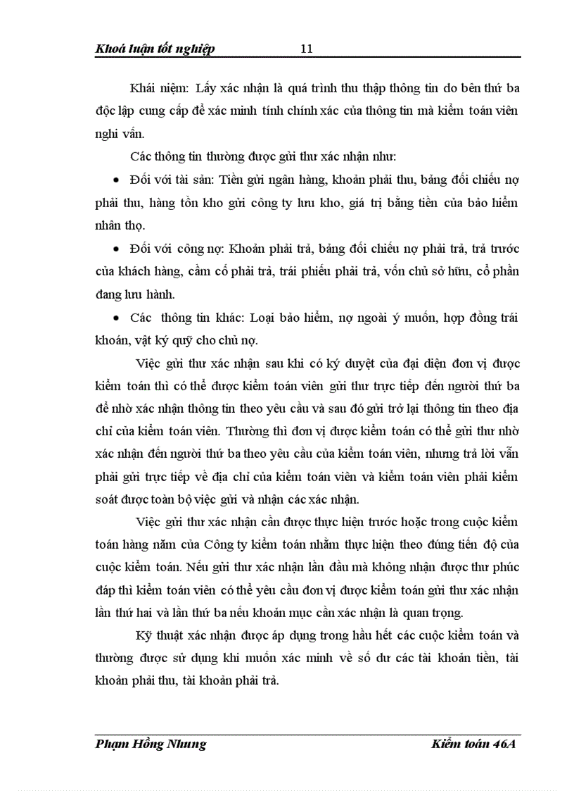 image for page Hoàn thiện kỹ thuật thu thập bằng chứng kiểm toán trong kiểm toán báo cáo tài chính tại Công ty TNHH Kiểm toán và Tư vấn A C