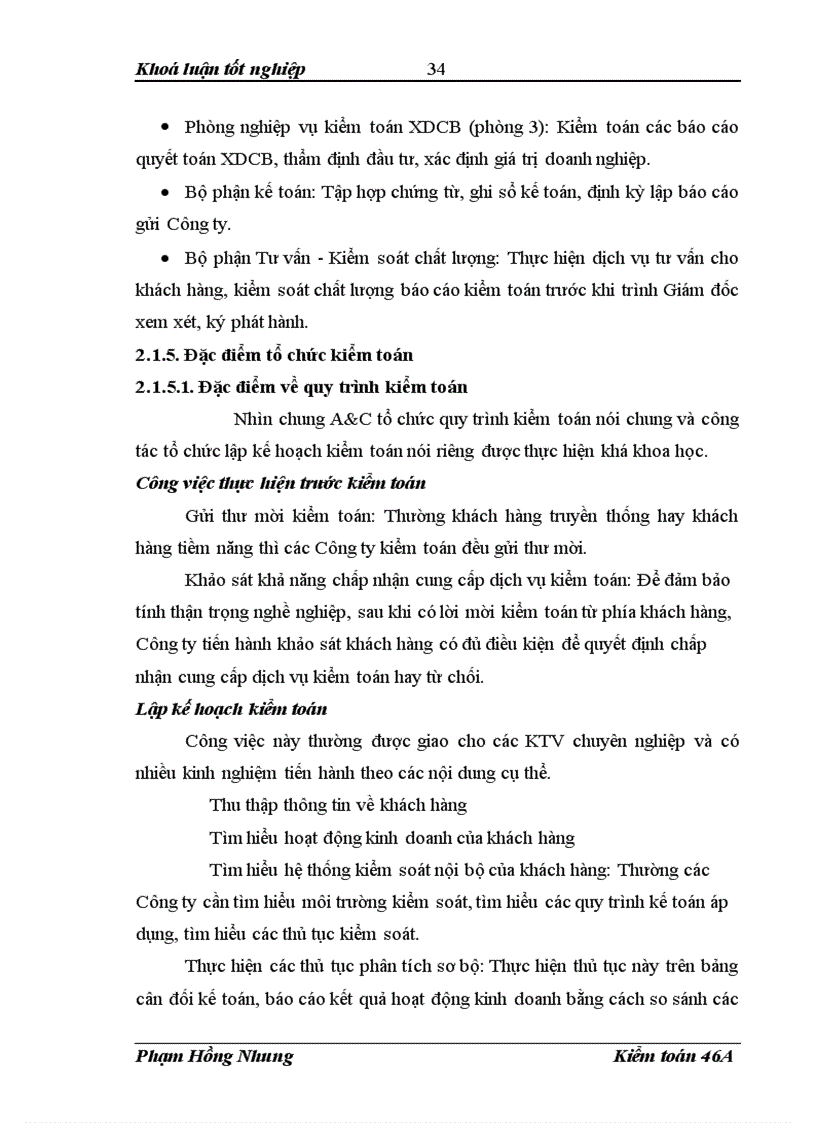 image for page Hoàn thiện kỹ thuật thu thập bằng chứng kiểm toán trong kiểm toán báo cáo tài chính tại Công ty TNHH Kiểm toán và Tư vấn A C