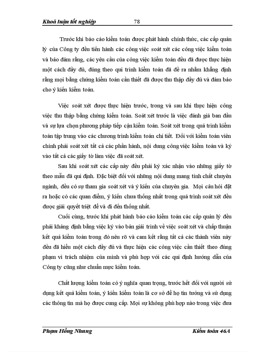 image for page Hoàn thiện kỹ thuật thu thập bằng chứng kiểm toán trong kiểm toán báo cáo tài chính tại Công ty TNHH Kiểm toán và Tư vấn A C