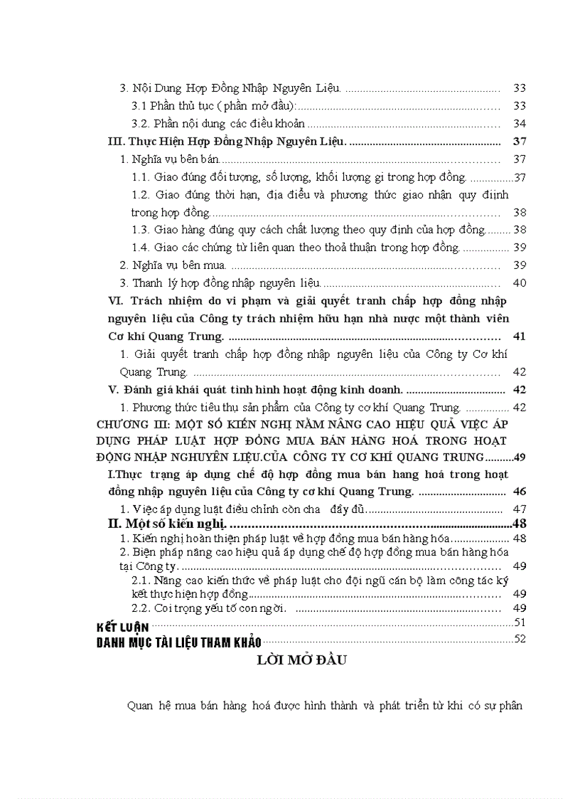 image for page Pháp luật về hợp đồng nhập nguyên liệu của công ty trách nhiệm hữu hạn nhà nước một thành viên Cơ khí Quang Trung