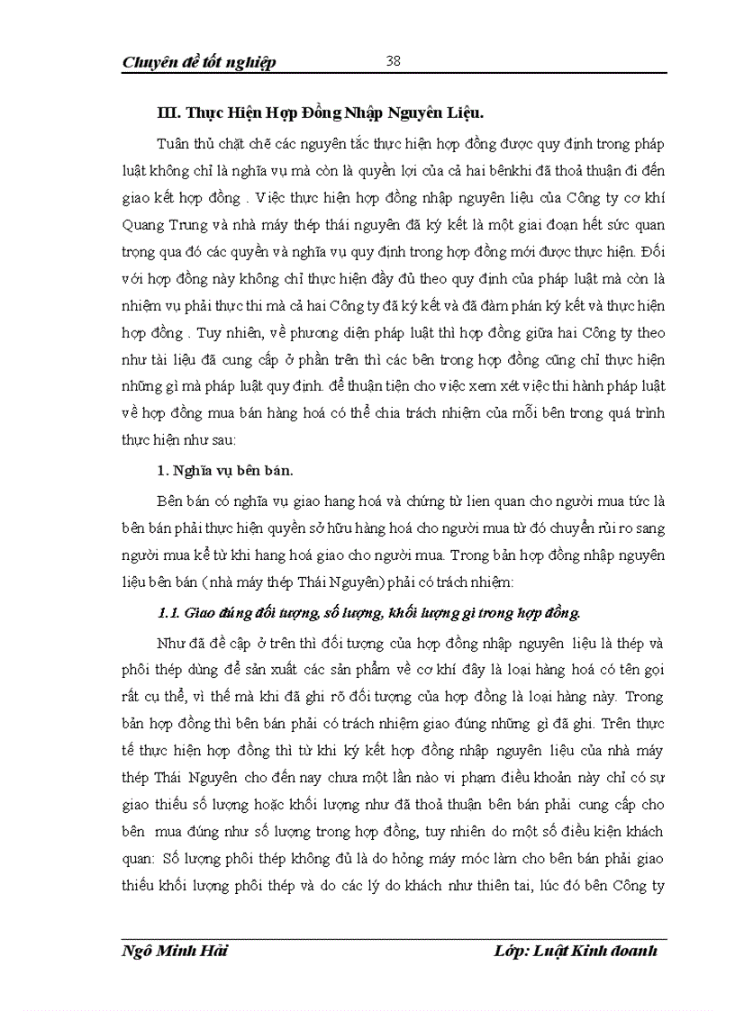 image for page Pháp luật về hợp đồng nhập nguyên liệu của công ty trách nhiệm hữu hạn nhà nước một thành viên Cơ khí Quang Trung