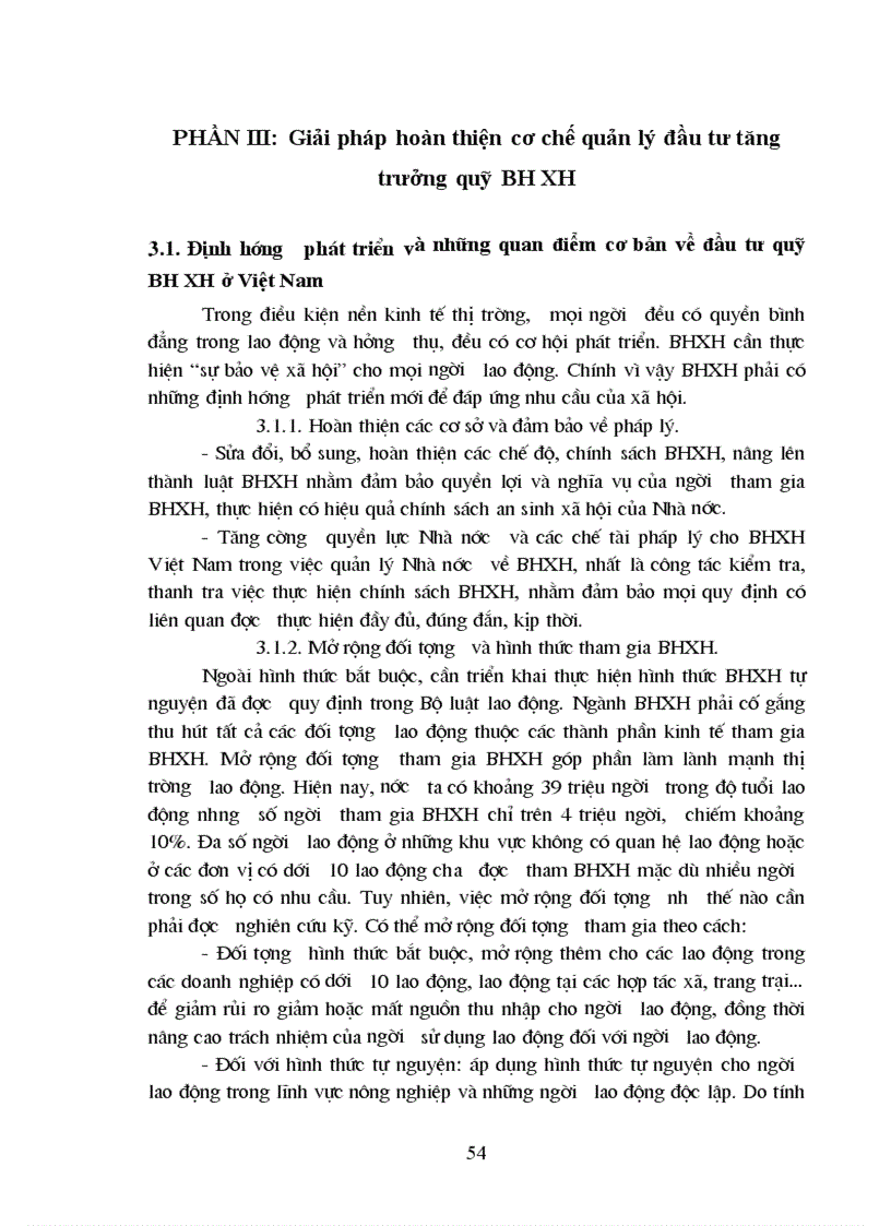 image for page Quản lý hoạt động đầu tư Quỹ BHXH