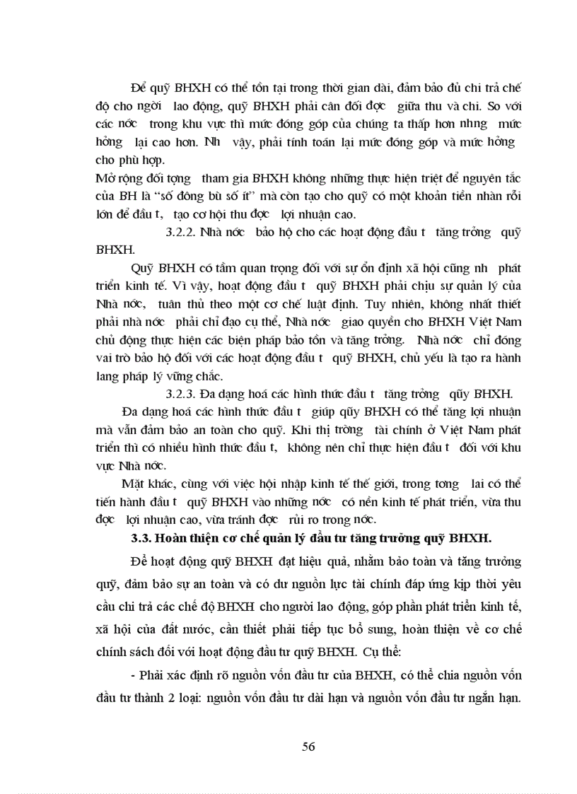 image for page Quản lý hoạt động đầu tư Quỹ BHXH