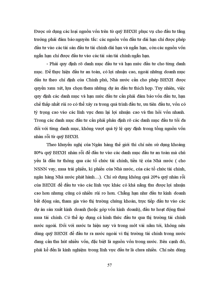 image for page Quản lý hoạt động đầu tư Quỹ BHXH