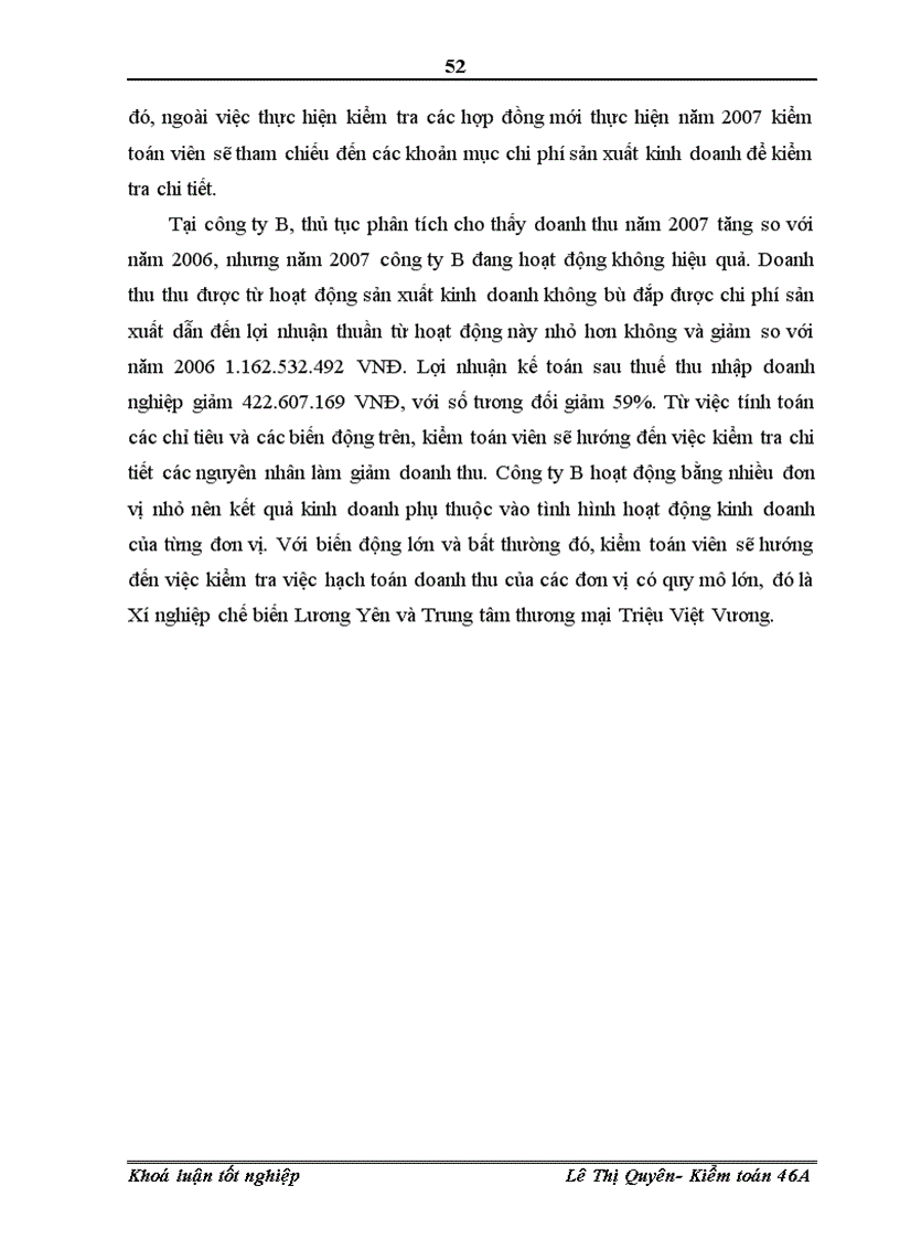 image for page Hoàn thiện kiểm toán khoản mục doanh thu trong kiểm toán Báo cáo tài chính tại công ty TNHH Tư vấn kế toán và kiểm toán Việt Nam