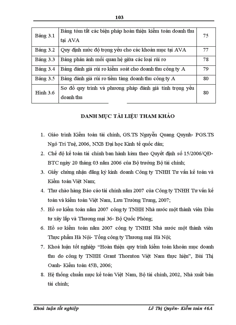 image for page Hoàn thiện kiểm toán khoản mục doanh thu trong kiểm toán Báo cáo tài chính tại công ty TNHH Tư vấn kế toán và kiểm toán Việt Nam