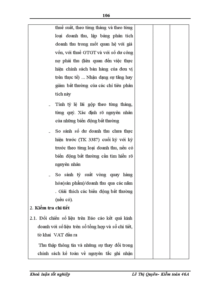 image for page Hoàn thiện kiểm toán khoản mục doanh thu trong kiểm toán Báo cáo tài chính tại công ty TNHH Tư vấn kế toán và kiểm toán Việt Nam