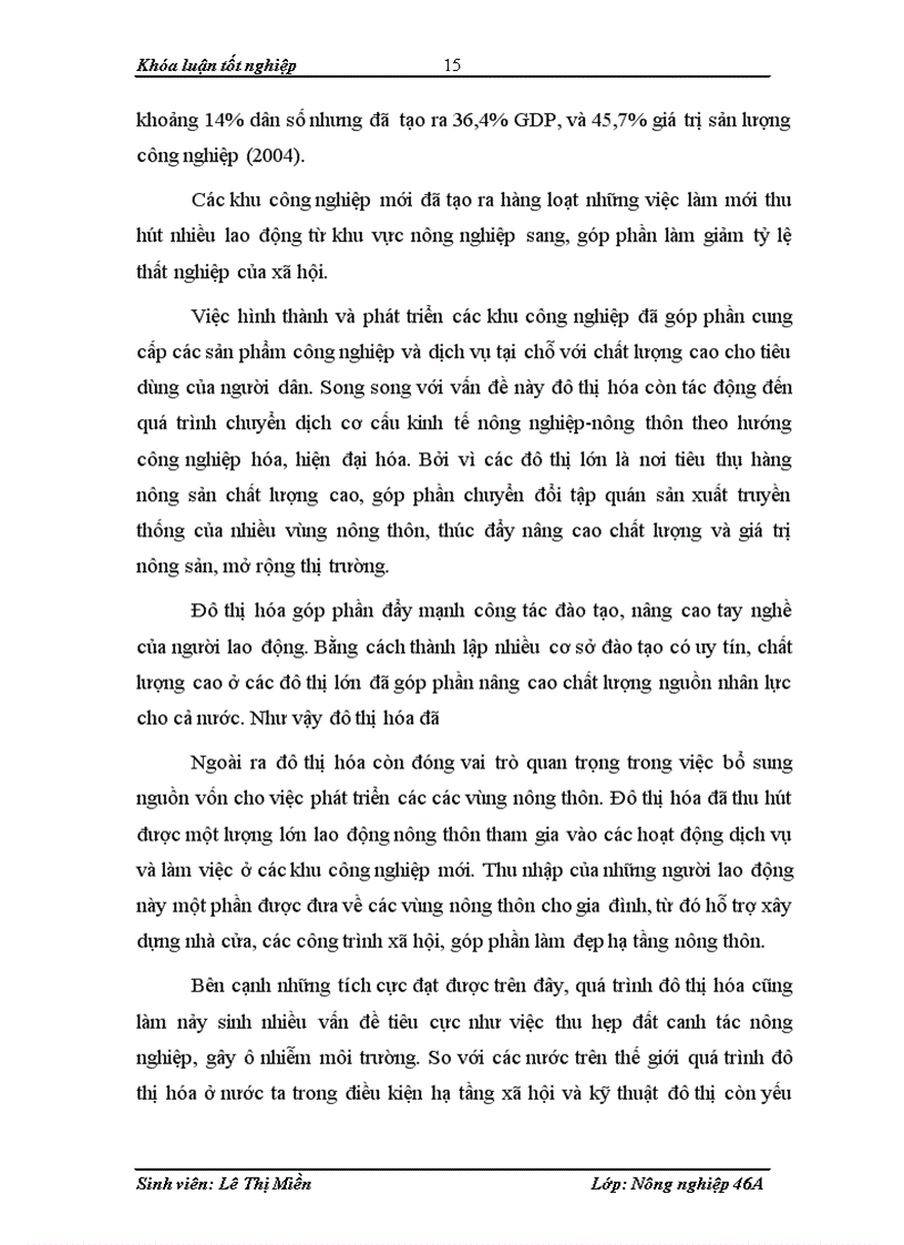 image for page Một số giải pháp tạo việc làm cho người lao động nông nghiệp nông thôn bị thu hồi đất do tác động của đô thị hóa ở ngoại thành Hà Nội
