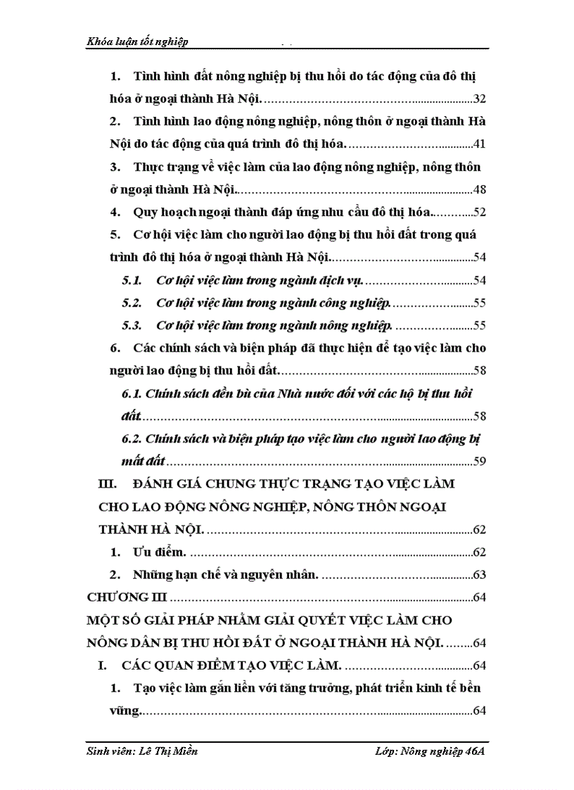 image for page Một số giải pháp tạo việc làm cho người lao động nông nghiệp nông thôn bị thu hồi đất do tác động của đô thị hóa ở ngoại thành Hà Nội