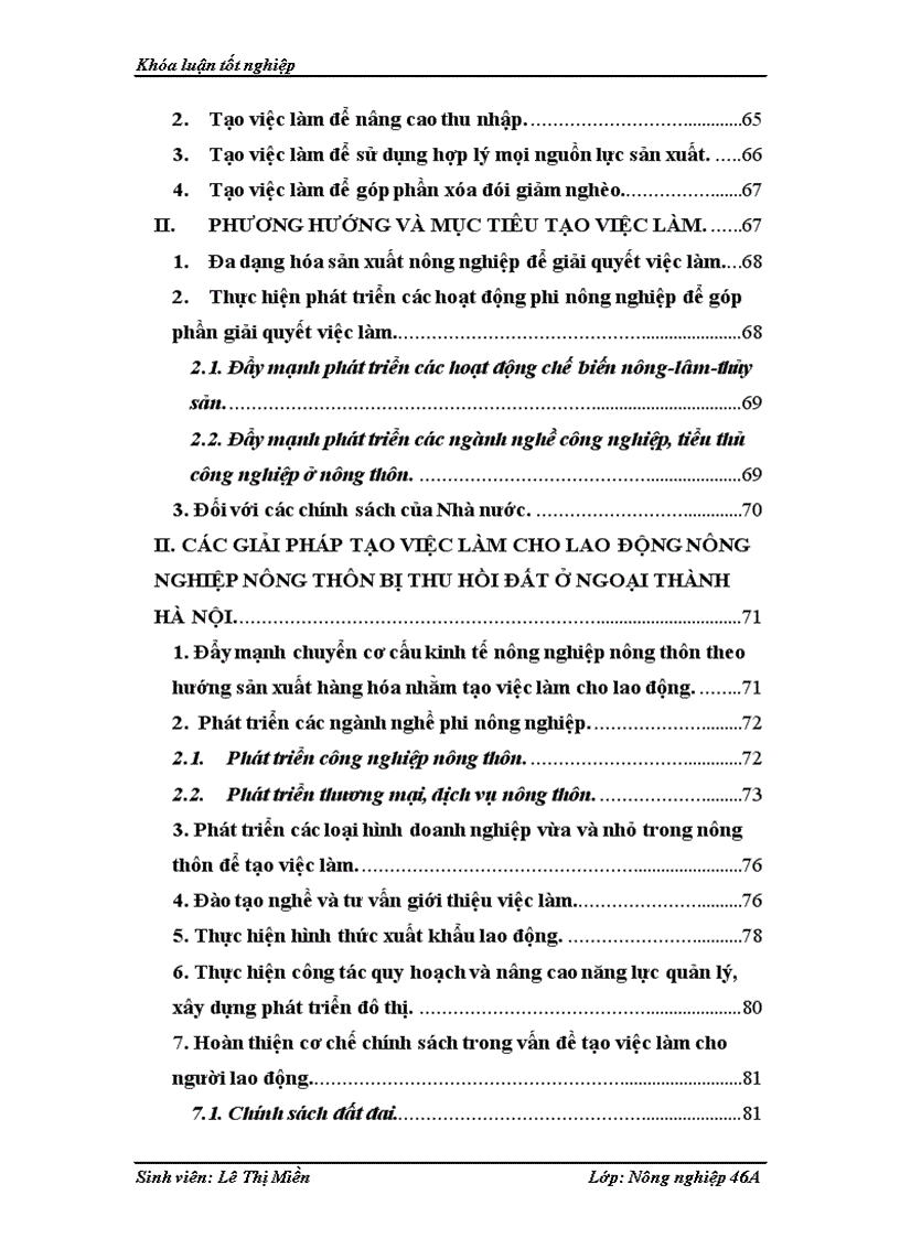 image for page Một số giải pháp tạo việc làm cho người lao động nông nghiệp nông thôn bị thu hồi đất do tác động của đô thị hóa ở ngoại thành Hà Nội