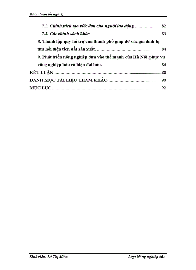 image for page Một số giải pháp tạo việc làm cho người lao động nông nghiệp nông thôn bị thu hồi đất do tác động của đô thị hóa ở ngoại thành Hà Nội