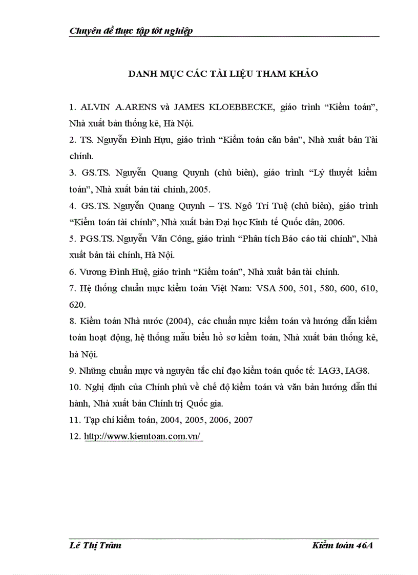 image for page Hoàn thiện kỹ thuật thu thập bằng chứng kiểm toán trong kiểm toán Báo cáo tài chính tại AASC