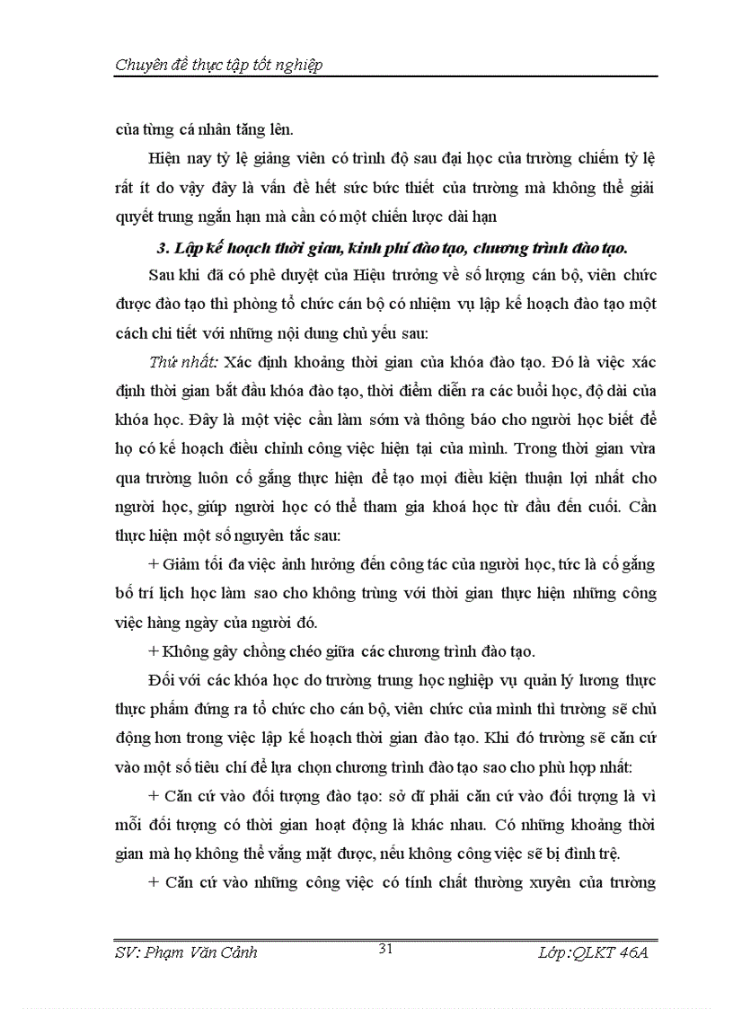 image for page Thực trạng và giải pháp nâng cao chất lượng đào tạo và phát triển đội ngũ cán bộ viên chức trường Trung học nghiệp vụ quản lý lương thực thực phẩm